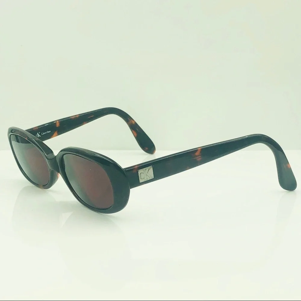 Calvin Klein CK4011 Tortoise Oval Sunglasses Frame